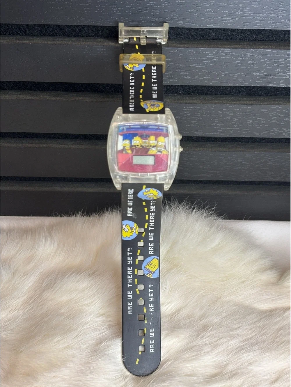 The Simpsons Digital Watch with 'Are We There Yet?' Strap